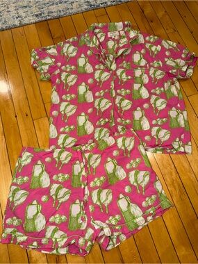 Crafted my mahogany women’s summer pickle ball 2pc set size large